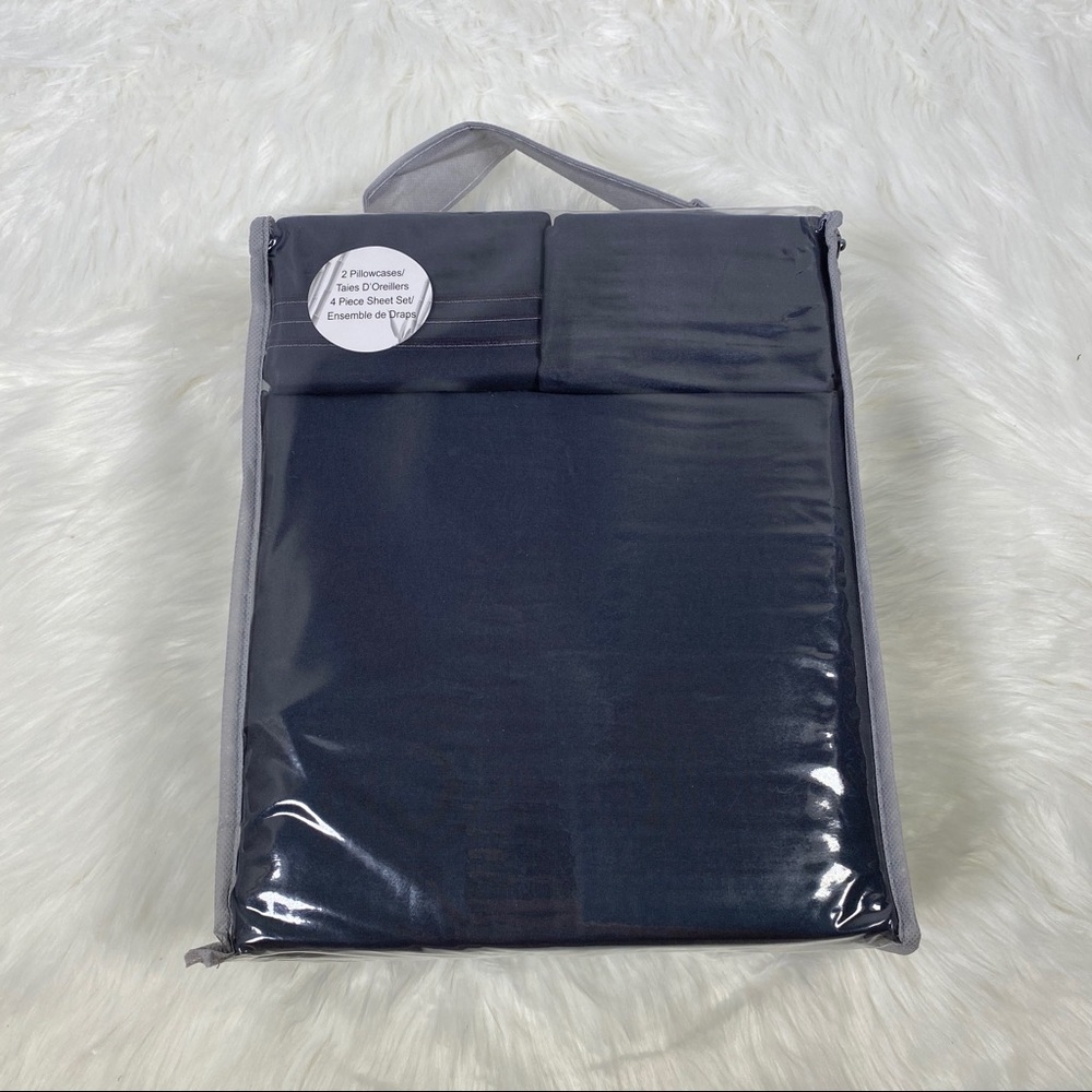 ✨FINAL STOCK✨Full 6pc Charcoal Bedsheets - Picture 2 of 5